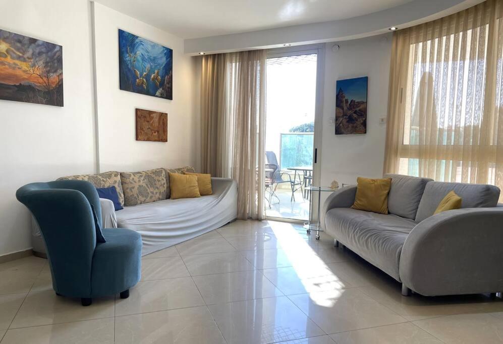 Sunny 3Br Apartment Golf Residence Eilat Exterior photo